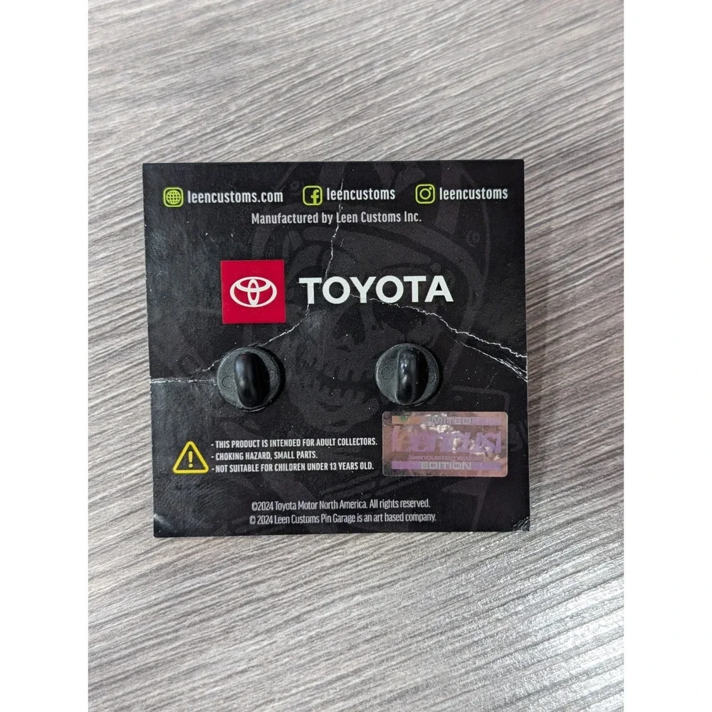 Leen Customs: Toyota GR86 Limited Edition Enamel Pin 1 Of 250 Rare HTF